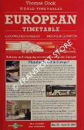 Thomas Cook European [Rail] Timetable / Europäisches Kursbuch / Indicateur Européen, May 28 - June 30, 2000 by FOX, Brendan (ed.)